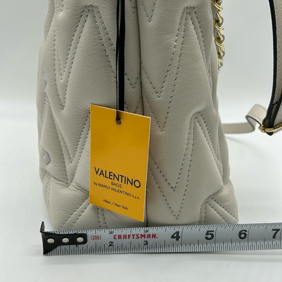1712- Valentino By Mario Valentino Genuine Italian Leather used - Picture 9 of 12